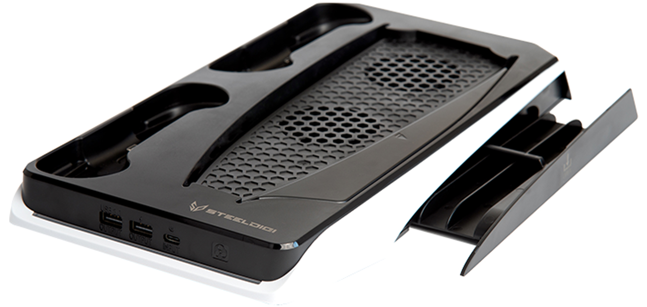 Wielofunkcyjna podstawka SteelDigi Azure Crow do konsoli PlayStation 5