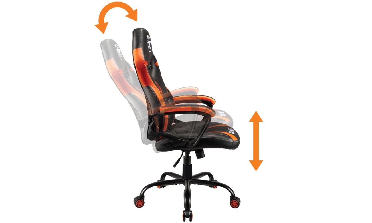Fotel gamingowy Subsonic Gaming Chair Call Of Duty - Funkcjonalność i precyzyjna regulacja