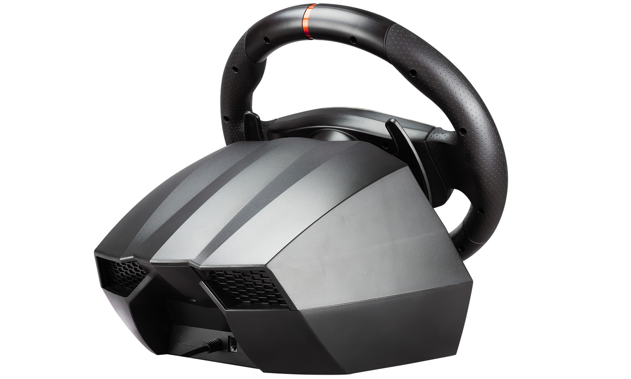 Kierownica wyścigowa dla graczy Subsonic SV 710 - Widok od tyłu pod kątem