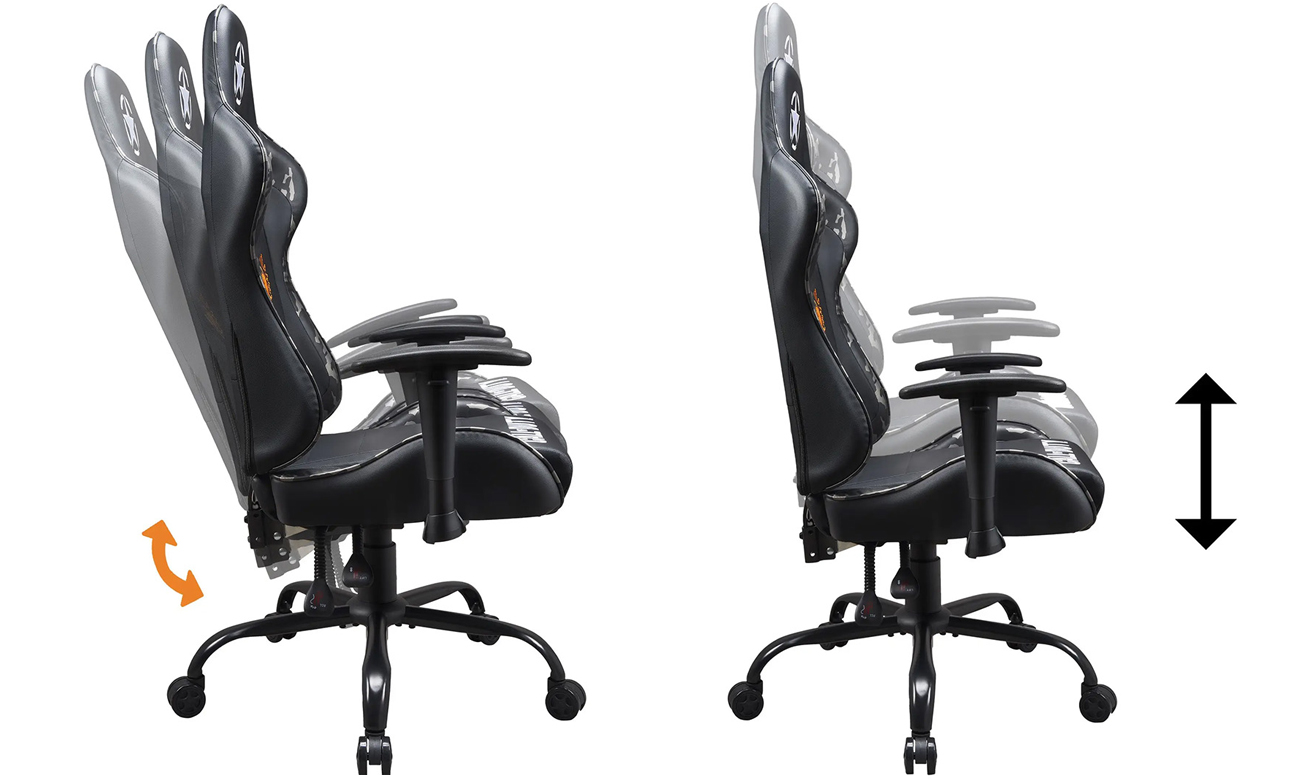 Fotel gamingowy Subsonic Pro Gaming Chair Call Of Duty - Połączenie jakości i designu