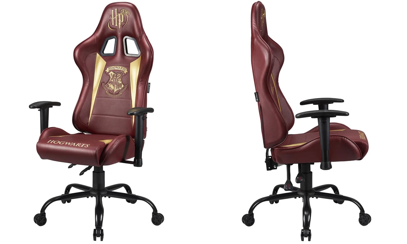 Fotel gamingowy Subsonic Pro Gaming Chair Harry Potter - Widok od przodu i z boku