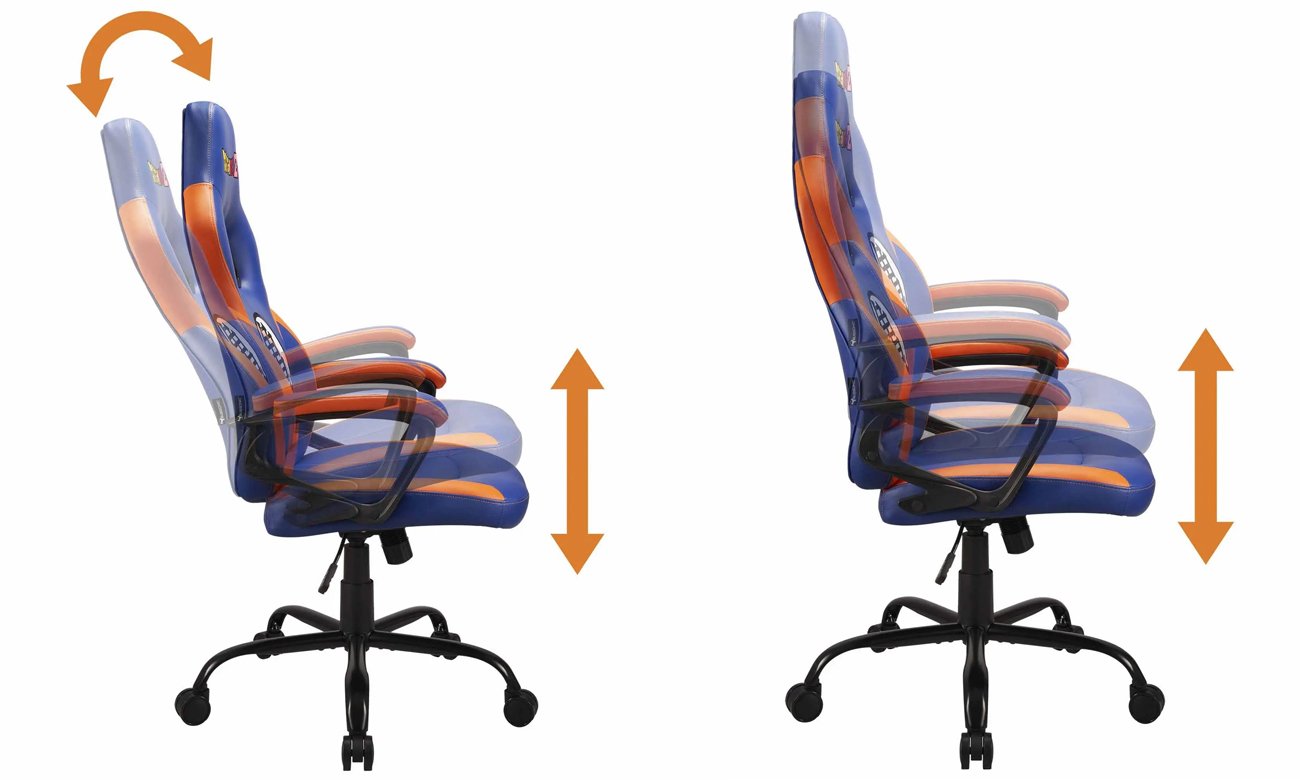 Fotel gamingowy Subsonic Gaming Chair Dragon Ball Z - Regulacja