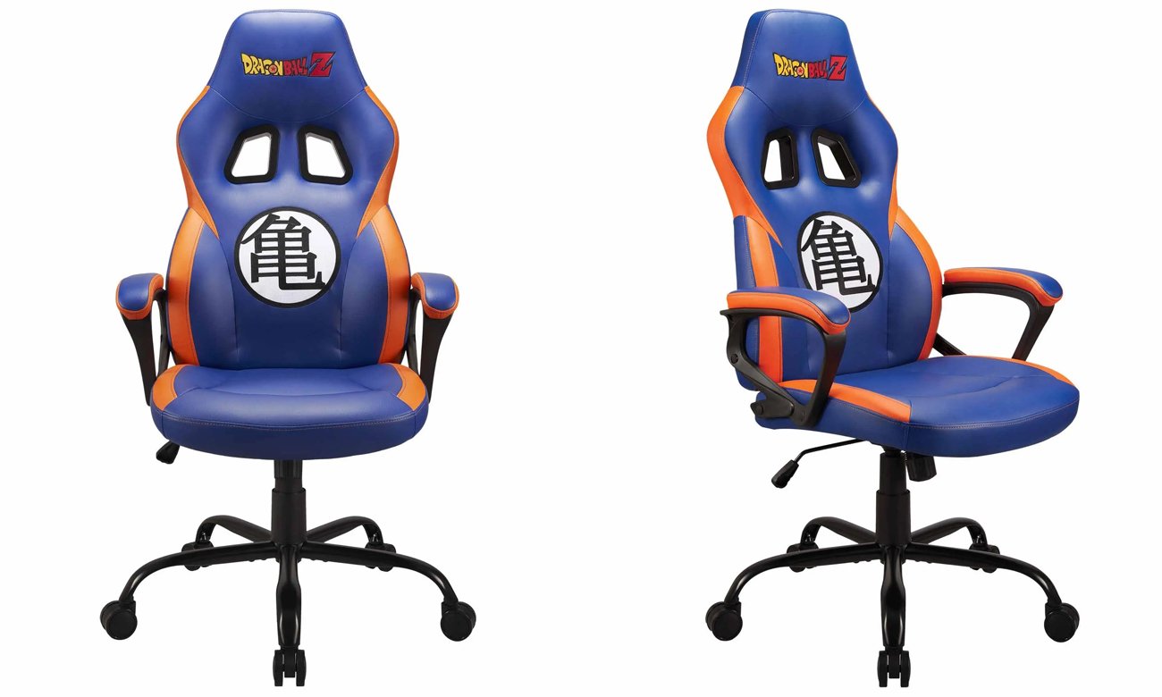 Fotel gamingowy Subsonic Gaming Chair Dragon Ball Z - Widok od przodu i od przodu pod kątem