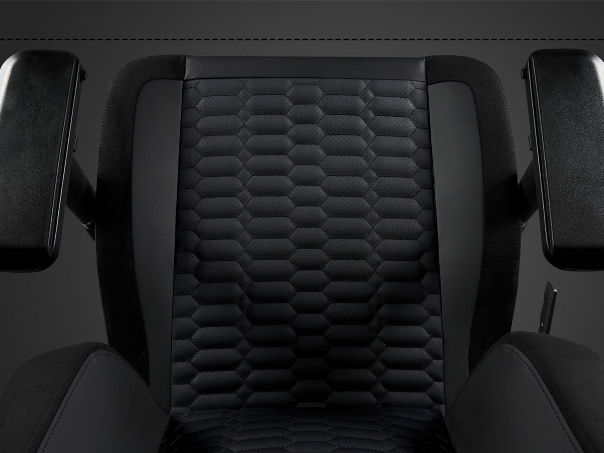 Fotel gamingowy Subsonic Iconic Apollon Classic Black Metal - Wyjątkowy design