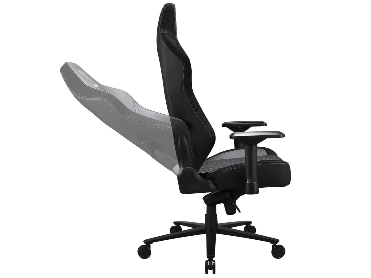 Fotel gamingowy Subsonic Iconic Apollon Classic Gold Top - Wsparcie kręgosłupa