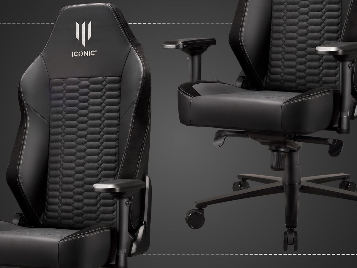 Fotel gamingowy Subsonic Iconic Apollon Classic Silver Ghost - Komfort i ergonomia