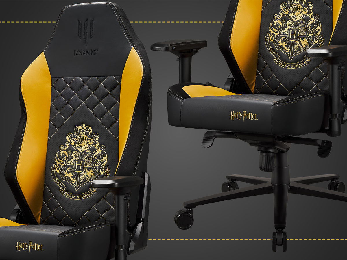 Fotel gamingowy Subsonic Iconic Collector Harry Potter Hogwarts - Komfort i ergonomia