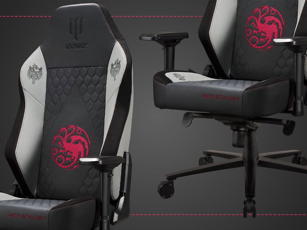 Fotel gamingowy Subsonic Iconic Collector Ród Smoka - Komfort i ergonomia