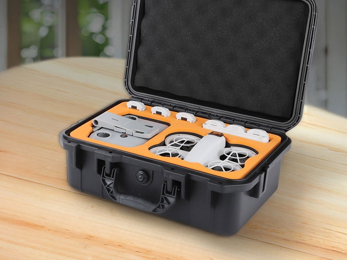 Sunnylife Wodoodporna walizka do DJI NEO wnętrze