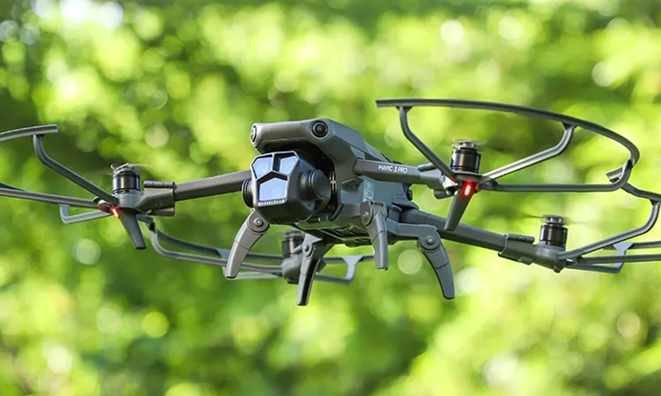 Osłona śmigieł Sunnylife do drona DJI Mavic 3 Pro - Grafika lifestye