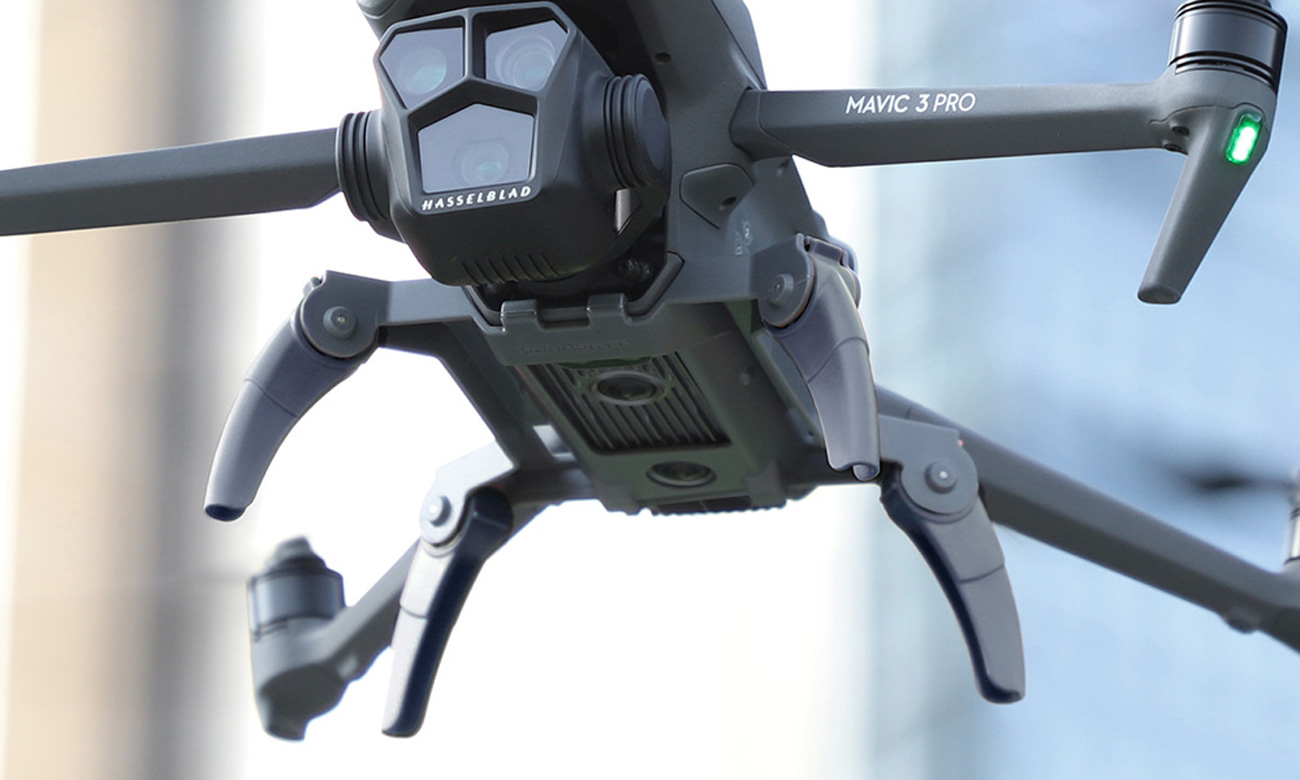 Podwyższenie podwozia Sunnylife do DJI Mavic 3 Pro Szare - Grafika lifestyle
