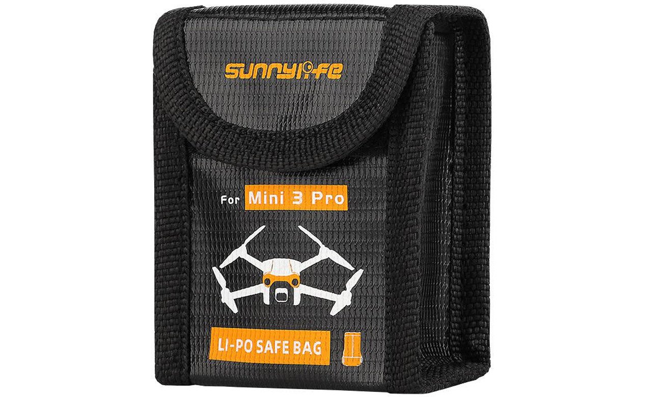 Sunnylife Etui für Akku für DJI Mini 3 Pro - Vorderansicht im Winkel