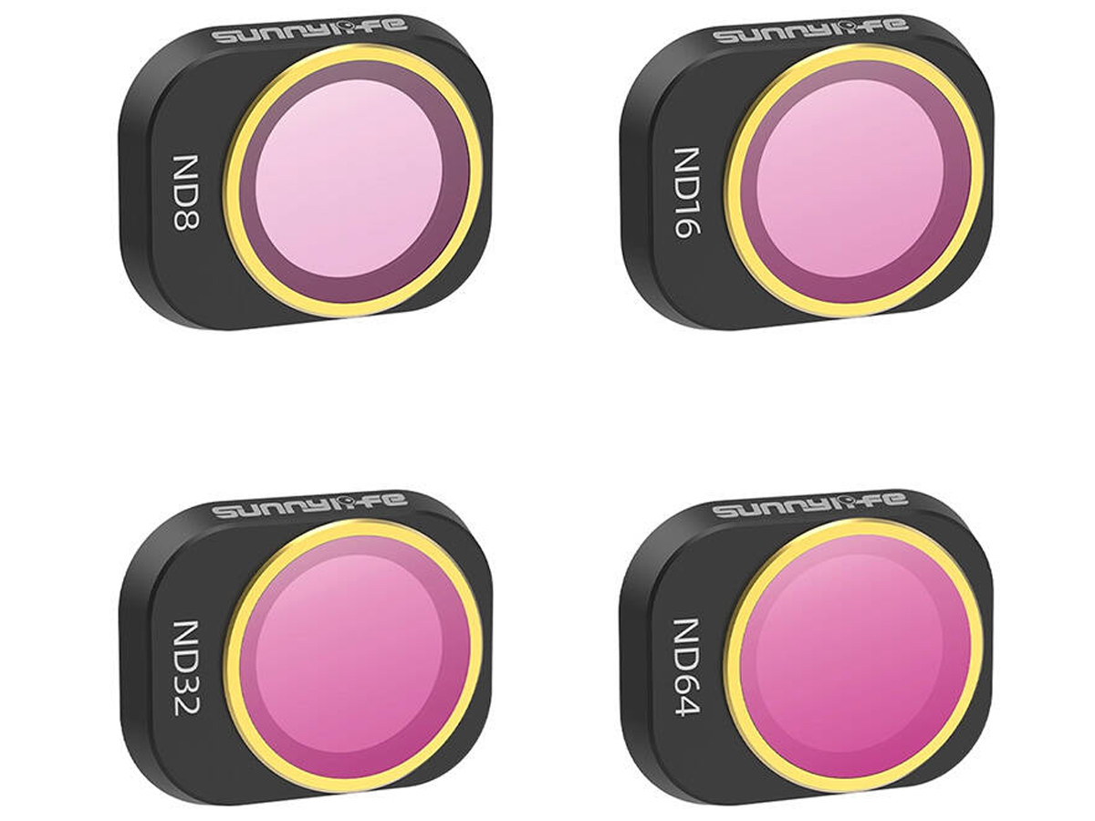 Zestaw filtrów Sunnylife ND (8/16/32/64) do DJI Mini 4 Pro - Widok ogólny