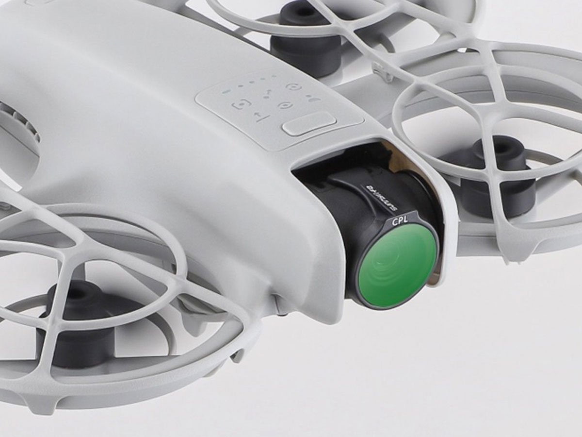 Zestaw filtrów Sunnylife MCUV/CPL/ND (32/64) do DJI Neo - Grafika lifestyle