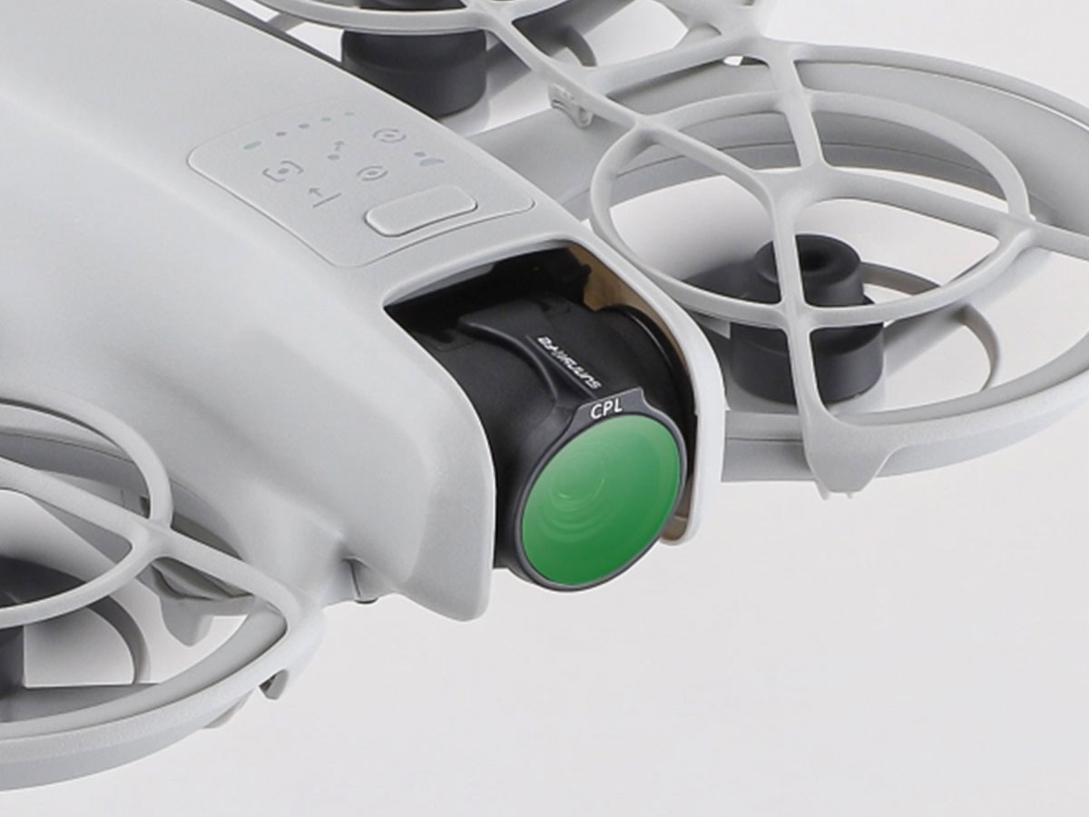 Zestaw filtrów Sunnylife MCUV/CPL/ND (32/64) do DJI Neo - Grafika lifestyle