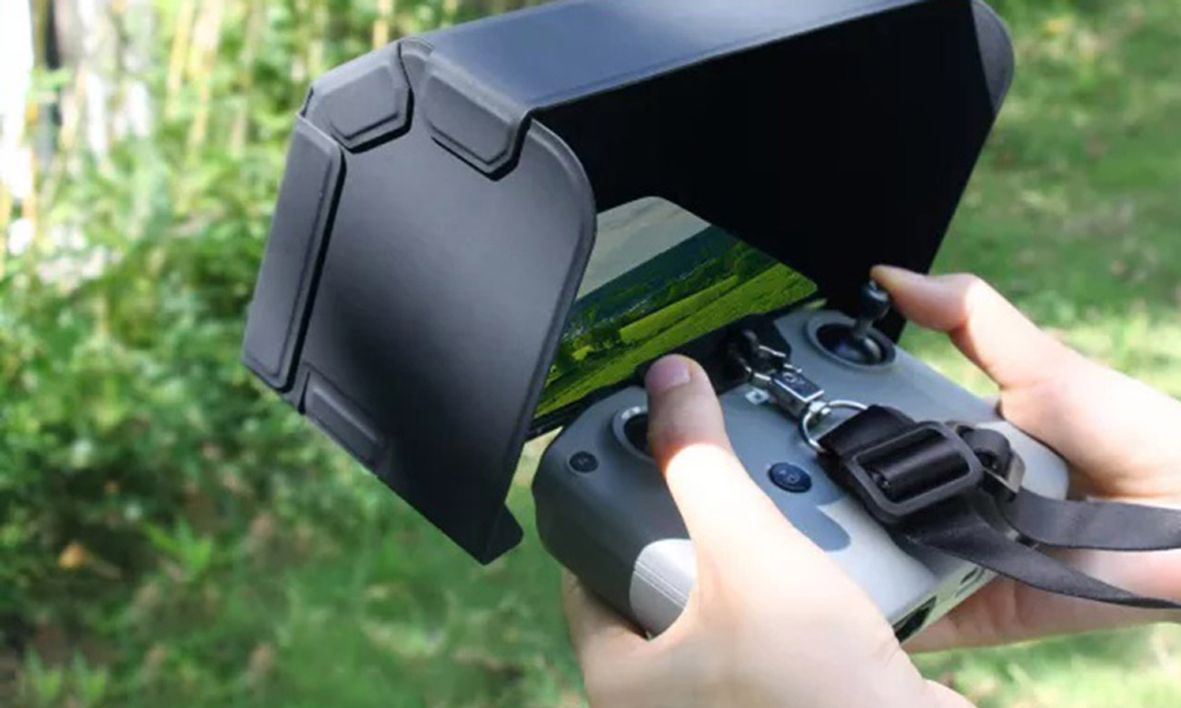Osłona przeciwsłoneczna na smartfona Sunnylife do kontrolera DJI RC-N1 - Przemyślana konstrukcja