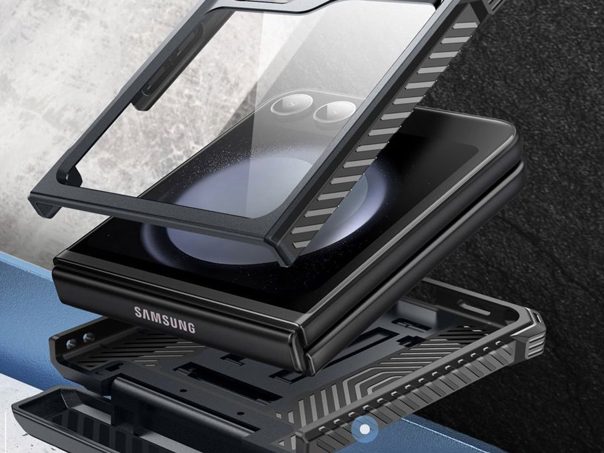 Supcase ArmorBox Hülle für Samsung Galaxy Z Flip6 Schwarz