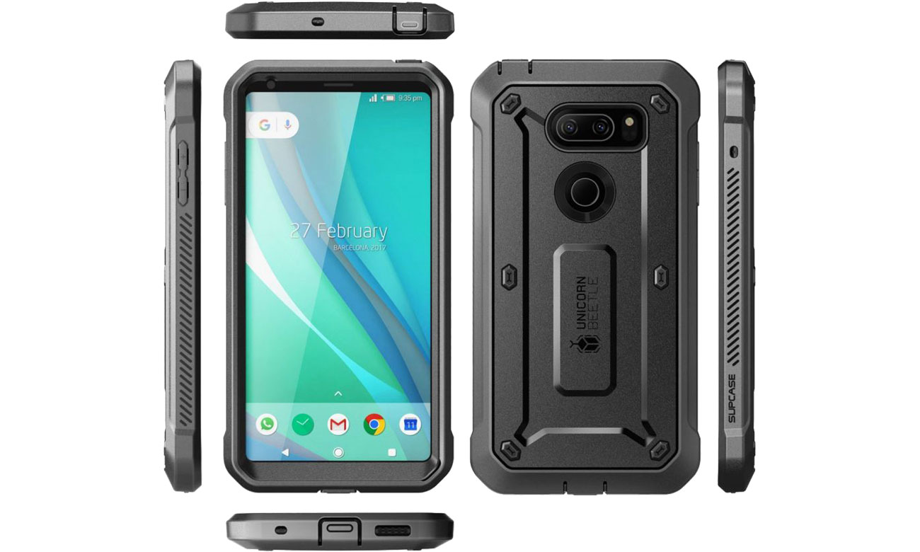 Supcase Unicorn Beetle Pro do LG V30 Ładowanie bezprzewodowe