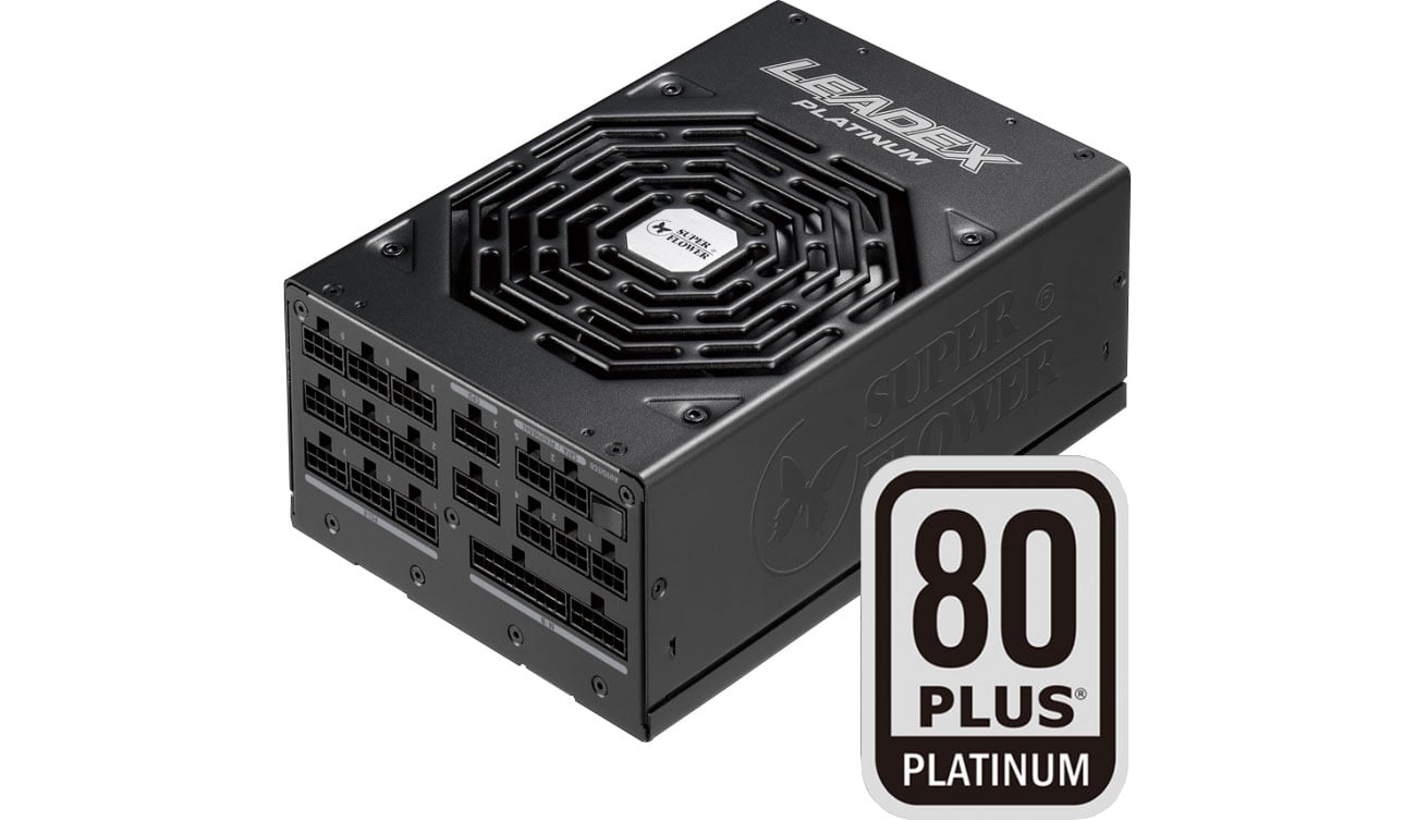 Zasilacz do komputera Super Flower Leadex 1200W 80 Plus Platinum SF-1200F14MP black