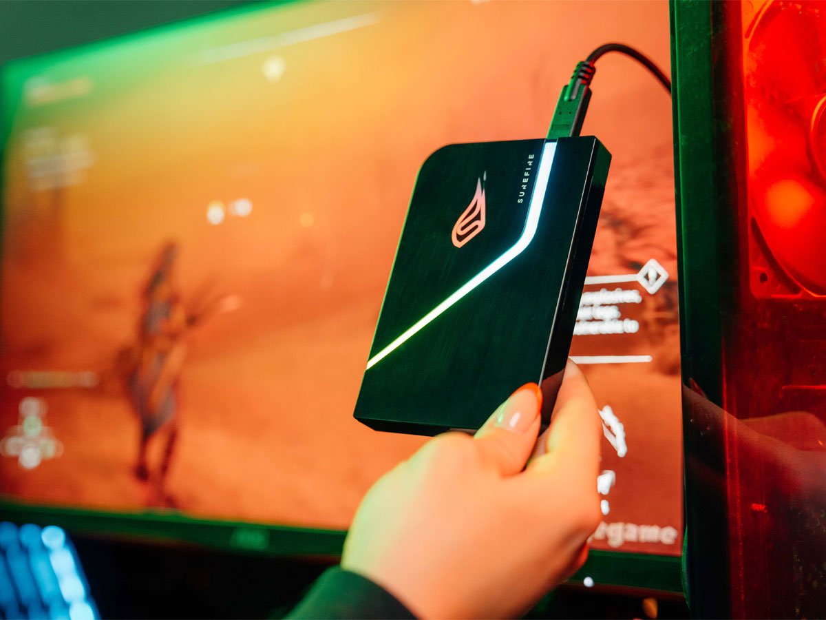SureFire PyroDrive Gaming SSD 1 TB Black