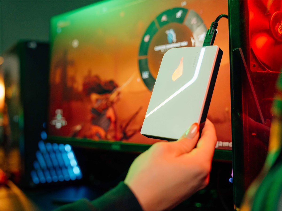 SureFire PyroDrive Gaming SSD 2 TB White