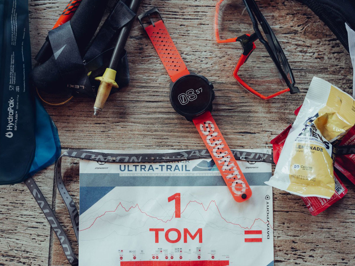 Suunto Race UTMB ekran