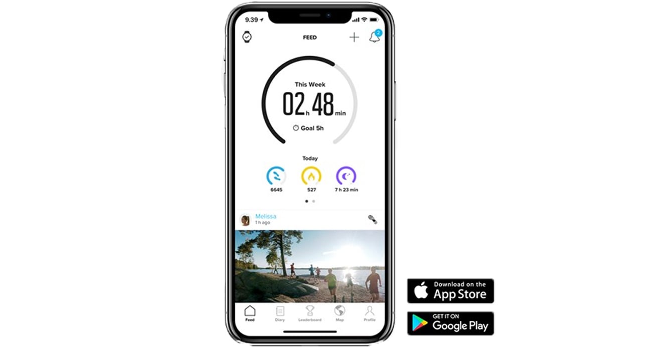 Aplikacja Suunto app