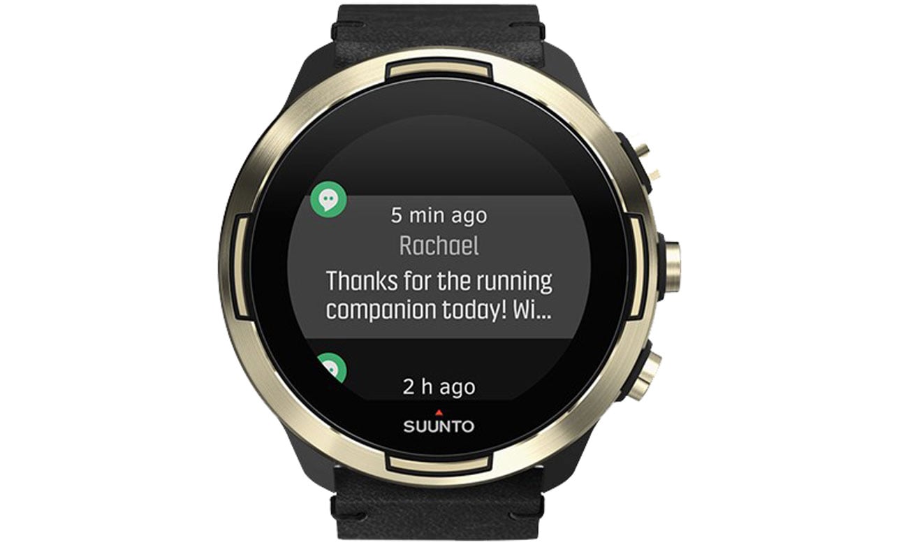 Zegarek sportowy Suunto 9 Baro Gold Leather