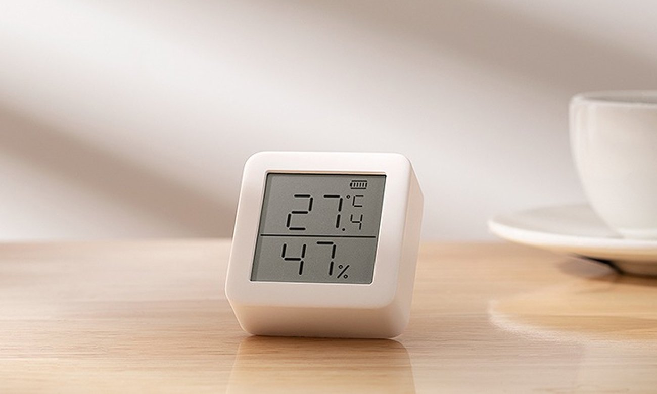 Termometr i higrometr SwitchBot MeterTH S1 - Grafika lifestyle