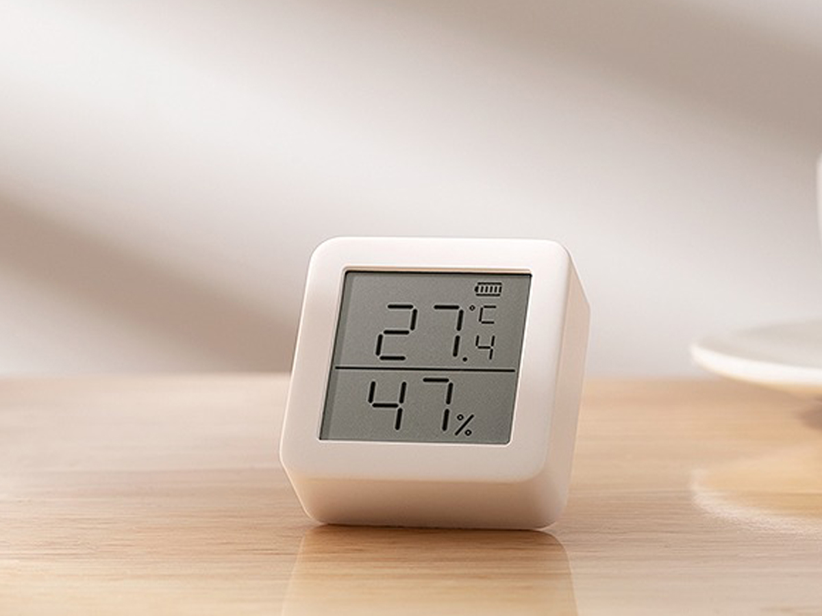 Termometr i higrometr SwitchBot MeterTH S1 - Grafika lifestyle