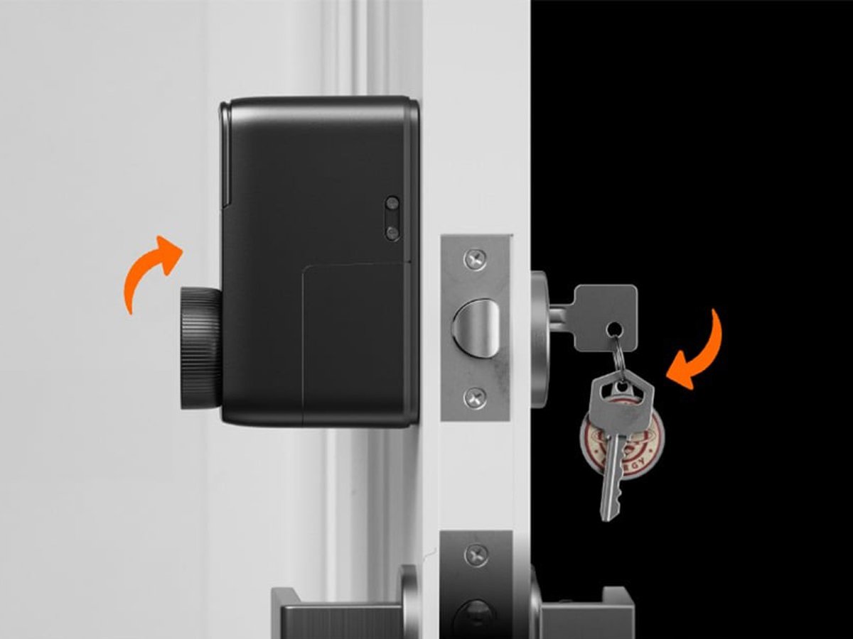 Inteligentny zamek do drzwi SwitchBot Lock Pro - Grafika lifestyle