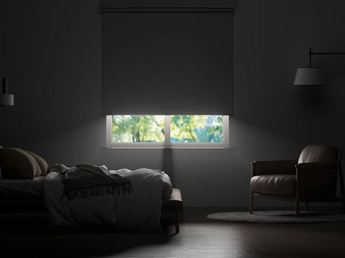 Roleta zaciemniająca SwitchBot Roller Shade Matter - Zaciemnienie, komfort i prywatność