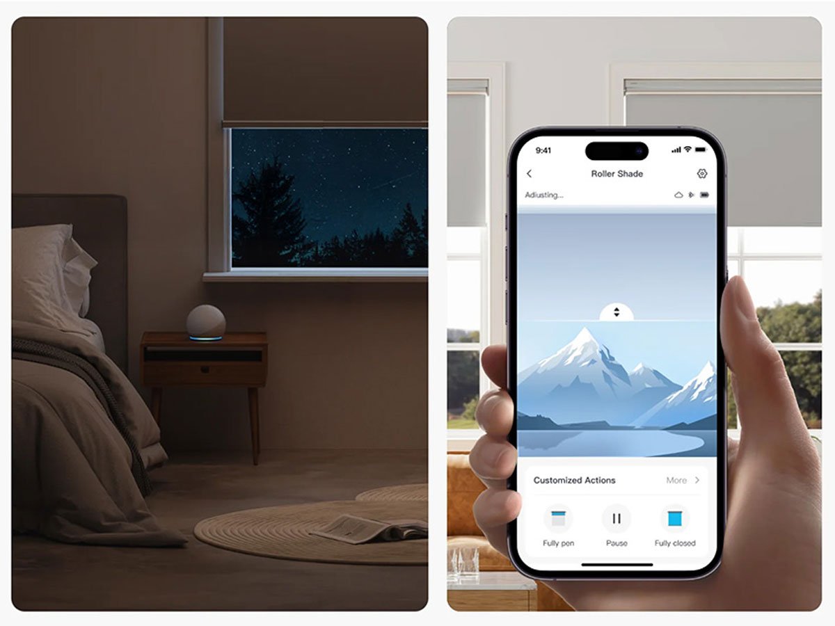 Roleta zaciemniająca SwitchBot Roller Shade Matter - Kompatybilność i zasilanie na lata