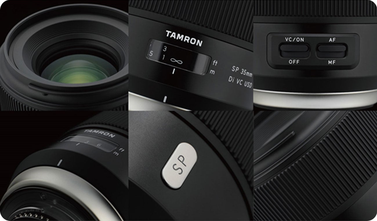 Tamron 35mm F/1.8 Di VC USD Canon nowoczesna konstrukcja