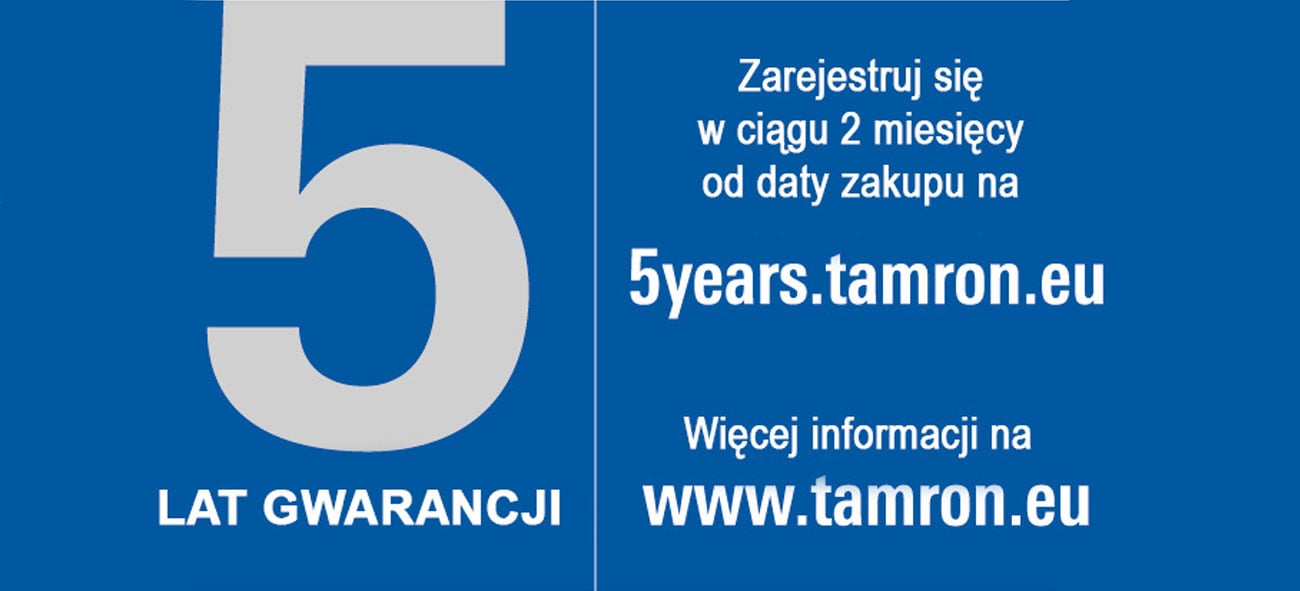 Tamron 35mm F/1.8 Di VC USD Canon 5 lat gwarancji rejestracja online