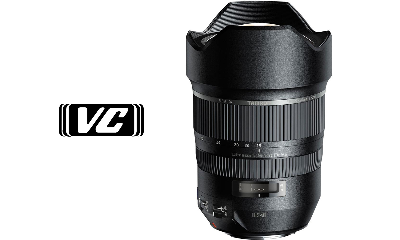 Tamron SP 15-30mm F2.8 Di VC USD Stabilizacja Obrazu