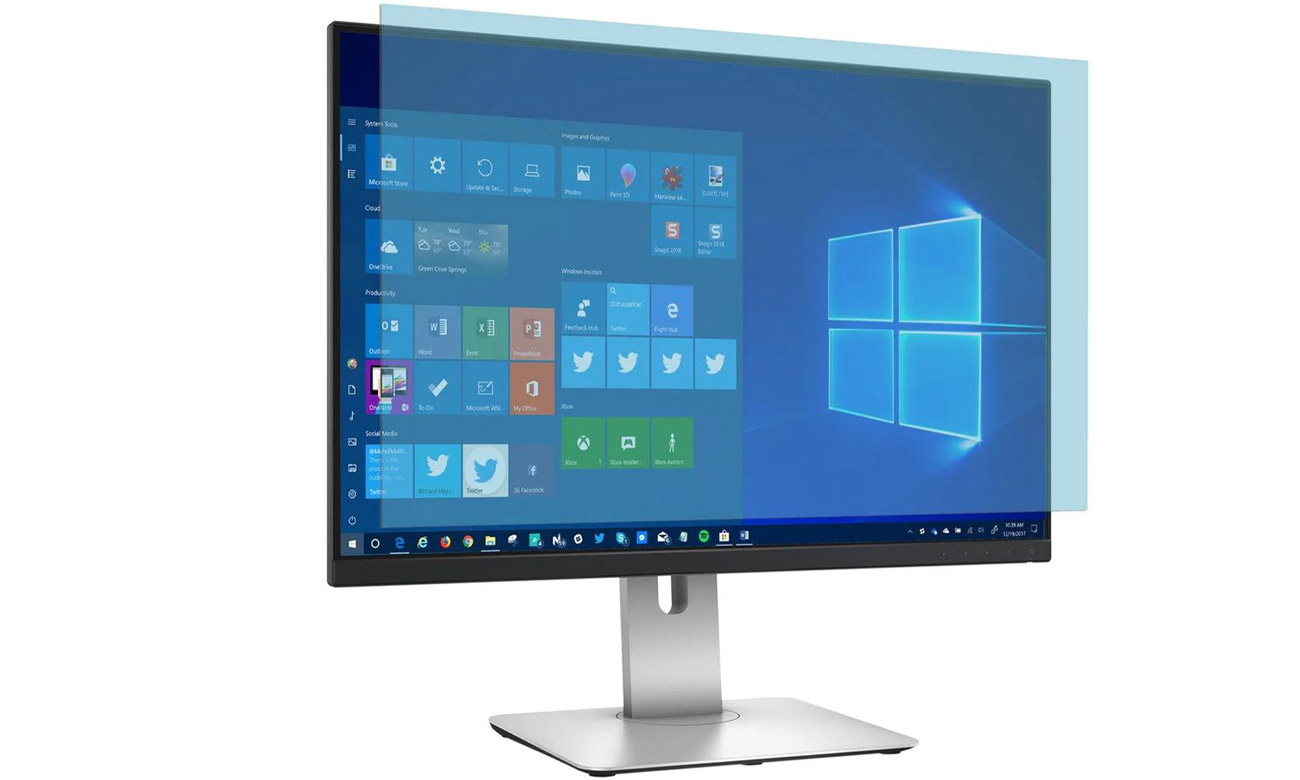 Filtr ochronny Targus Blue Light Filter/Anti-glare Protector 24