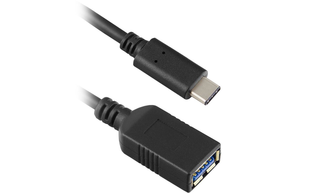 Targus Kabel USB-C -> USB-A 0.15m czarny ACC923EU