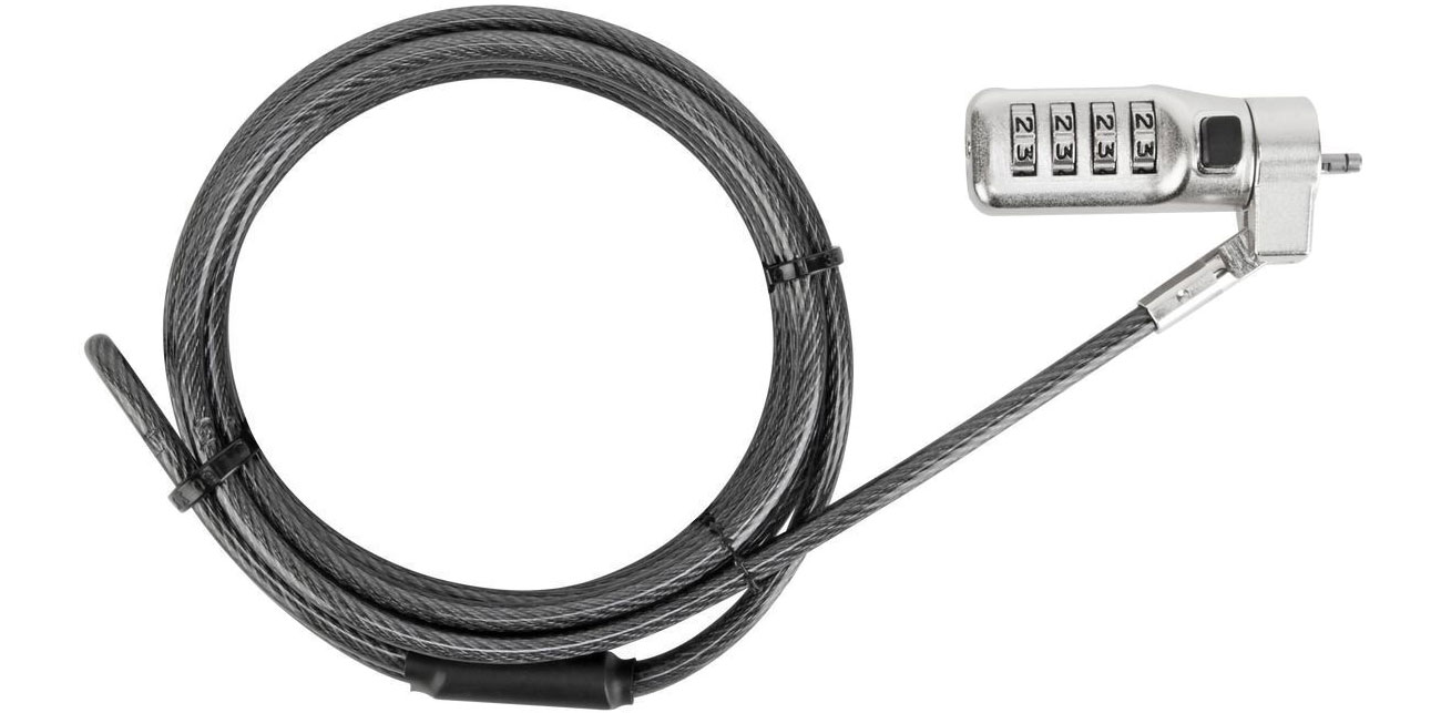 Linka zabezpieczająca Targus Defcon 3-in-1 Fixed Combination Lock ASP86GL