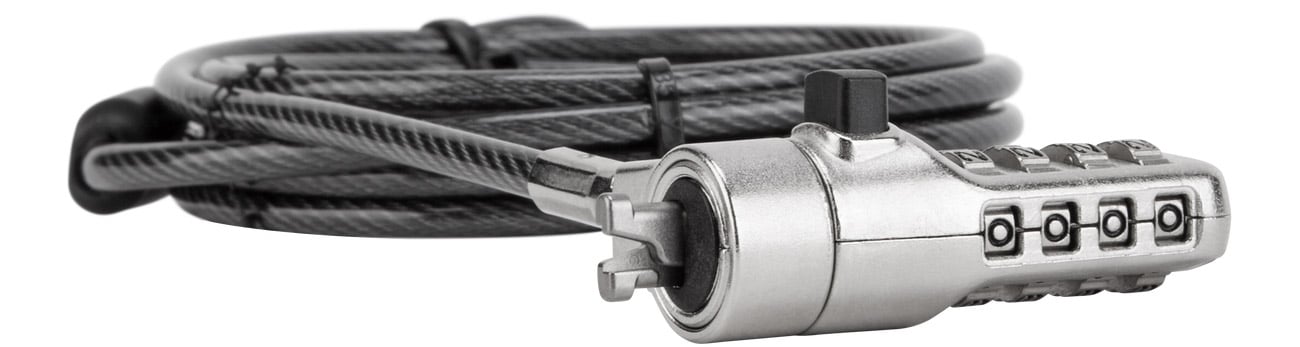 Targus Defcon 3in1 Universal Resettable Combo Cable Lock
