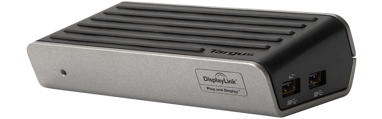 Targus Dual Video Universal Docking Station widok z przodu