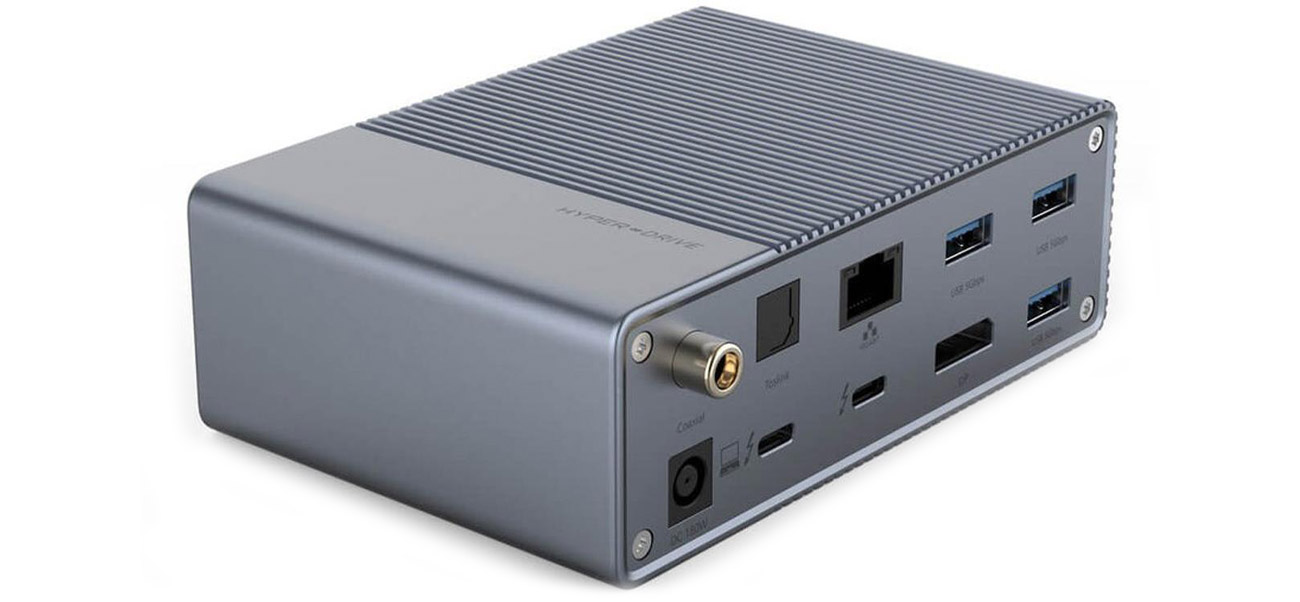 HyperDrive Universal Gen.2 ThunderBolt 3 Dockingstation Anschlüsse