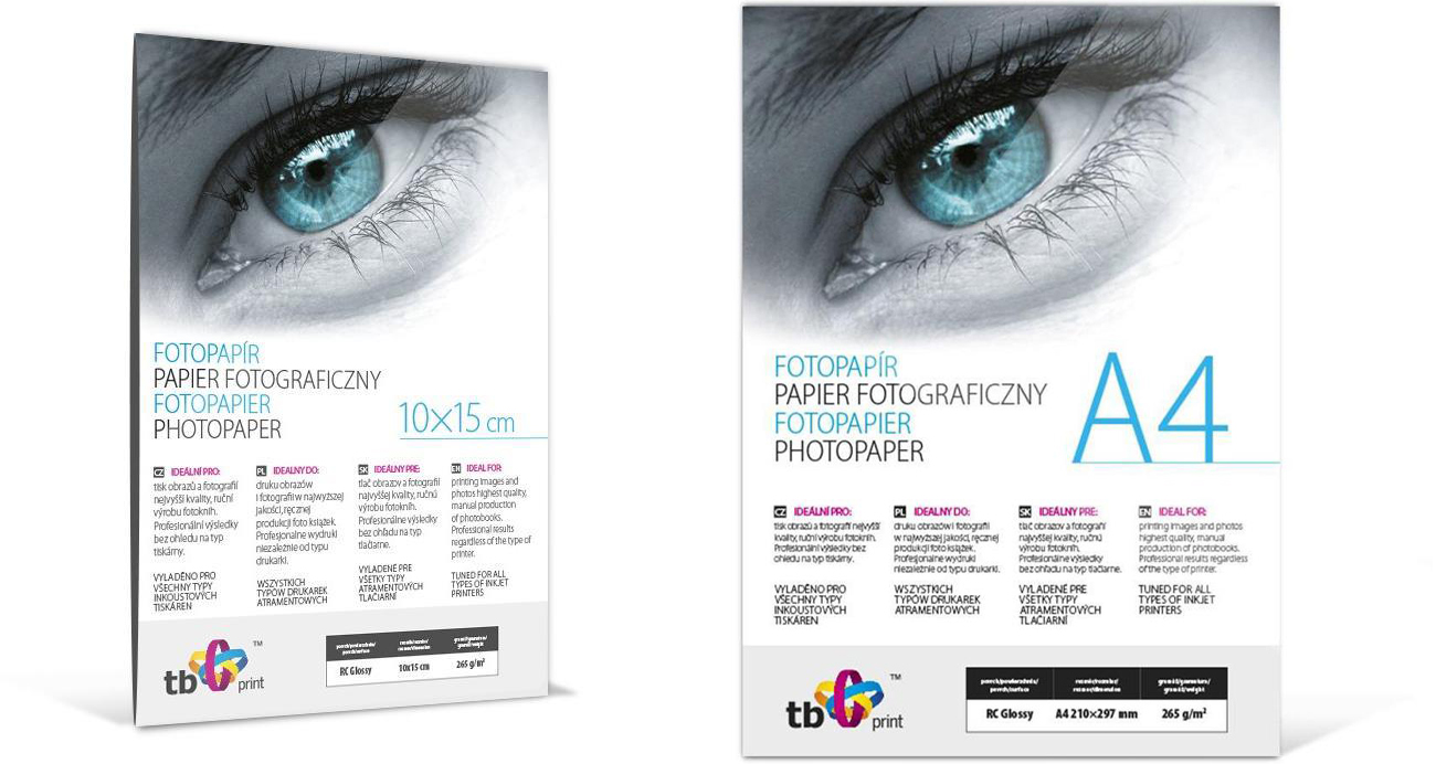 TB Print RC Glossy Zestaw A4+A6