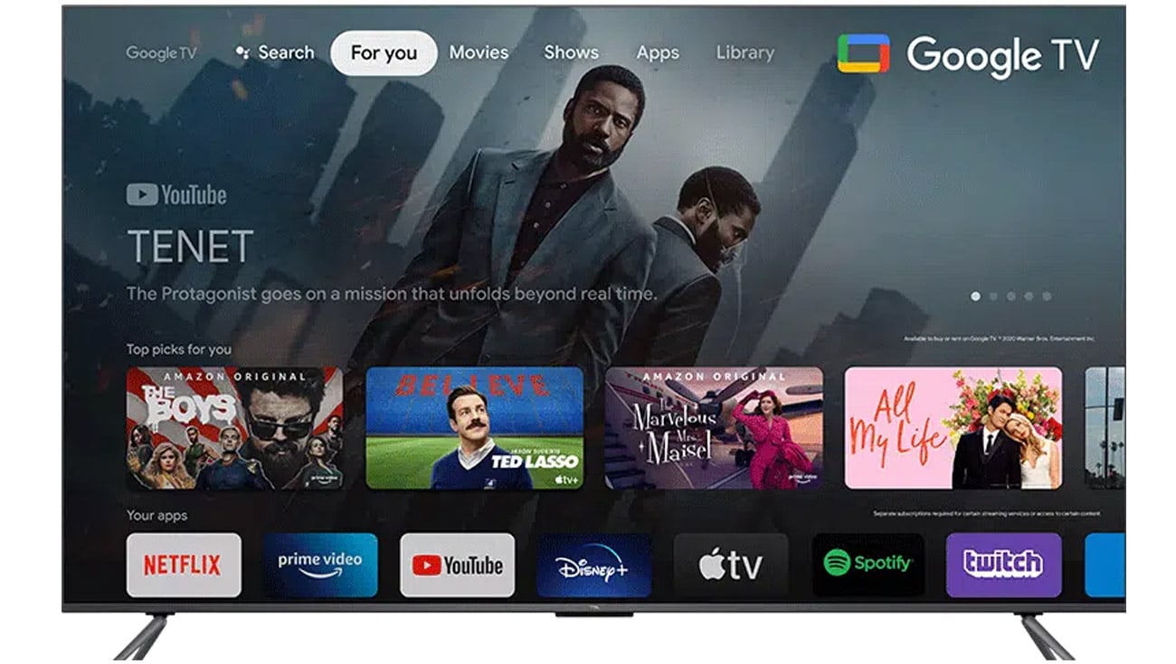 Telewizor TCL seria C645 Google TV