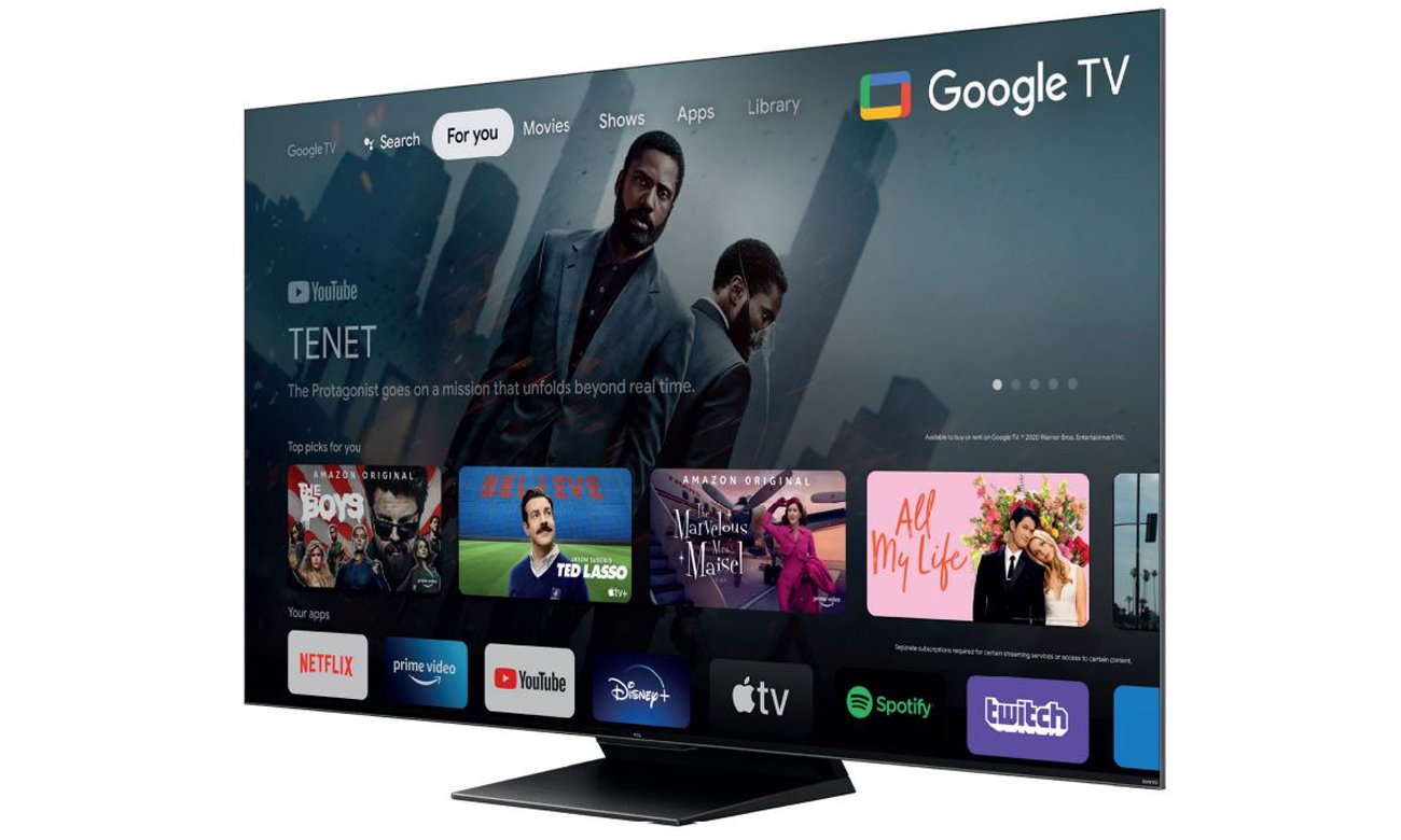 TCL 65C803 rozrywka