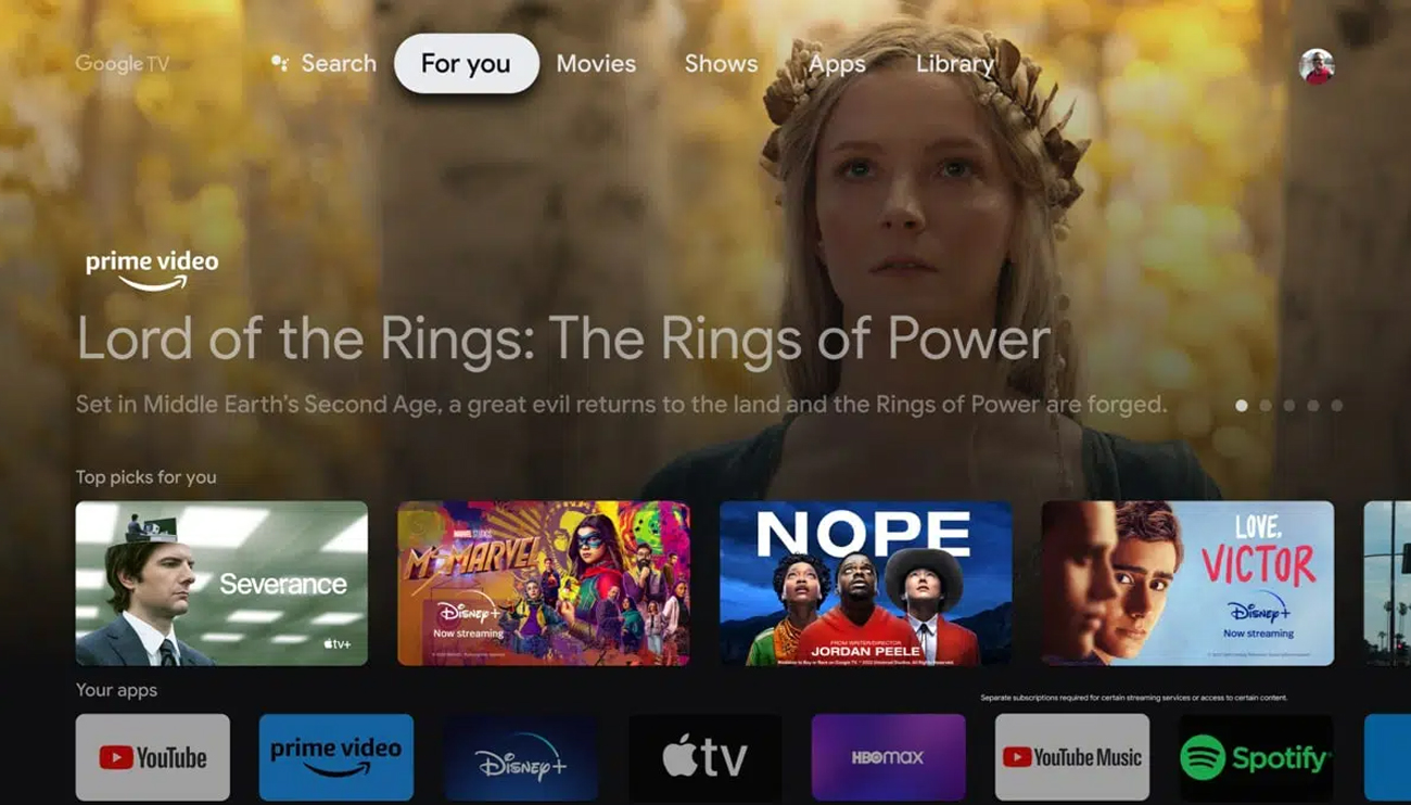 TCL 85P745 Google TV