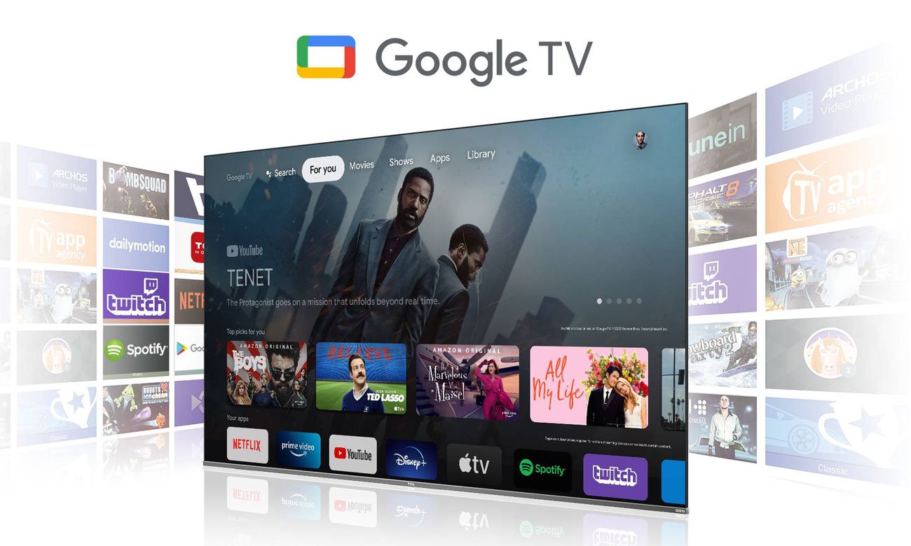 TCL 85X955 Google TV
