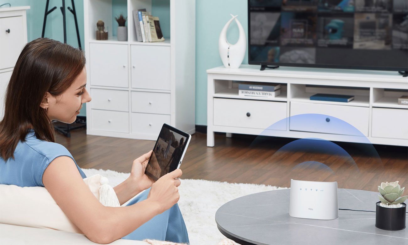 TCL LINK HUB HH132VM łączność LTE