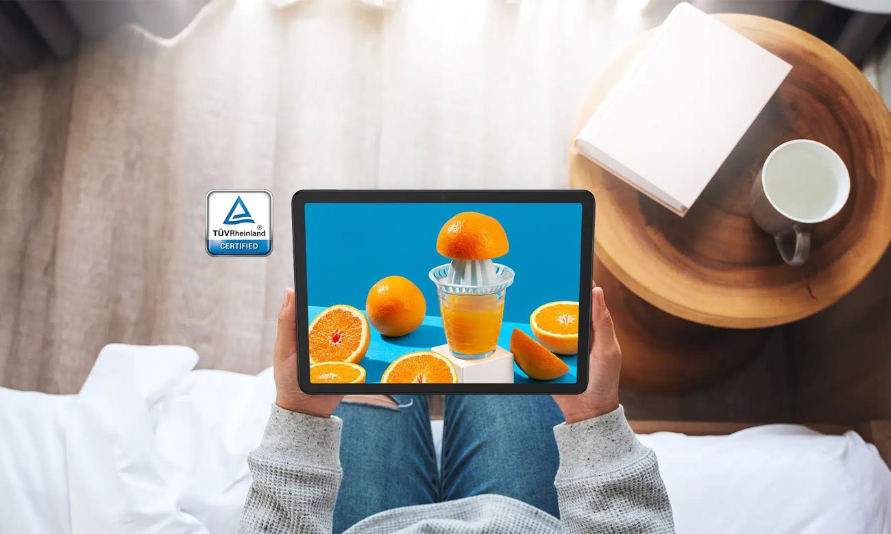 TCL NXTPAPER 10s ekran z Tüv Rheinland