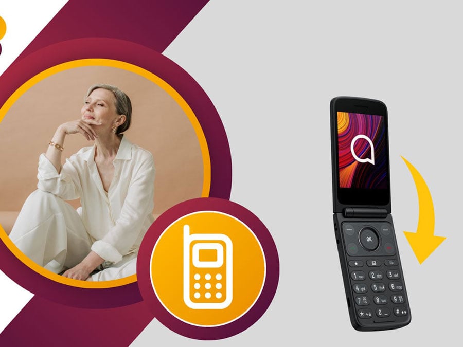 Telefon TCL ONETOUCH 4043 4G klawiatura